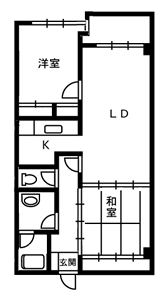 ハイムNAGATOの間取り