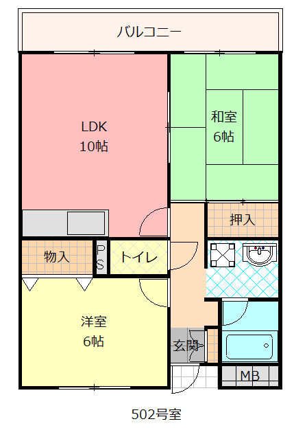 ベルヴェデーレの間取り