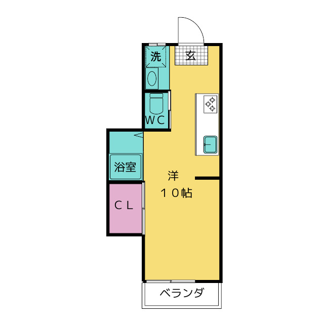 サンシティ庄内の間取り