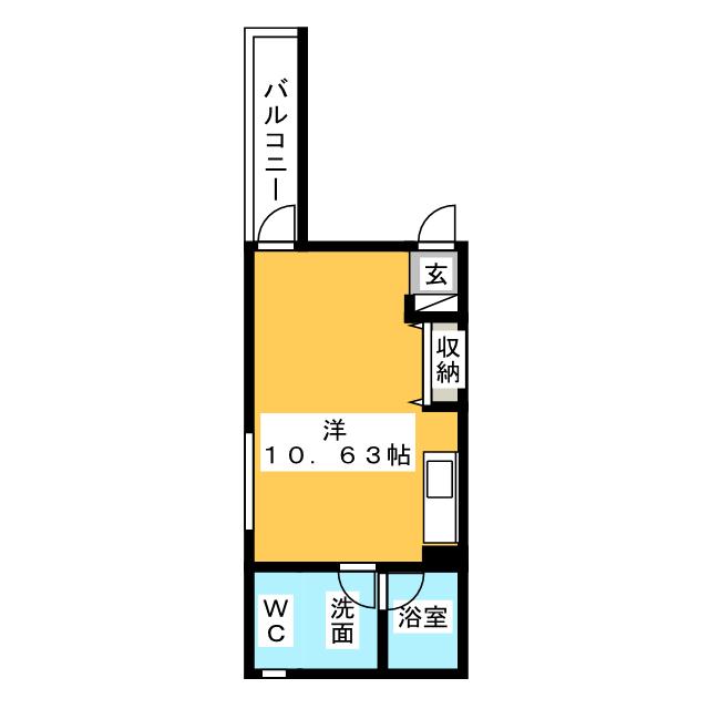 アバンティ名駅北の間取り