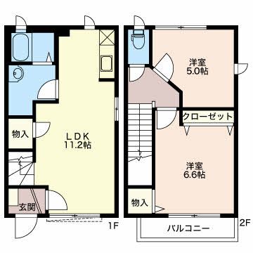 るびなすIIの間取り