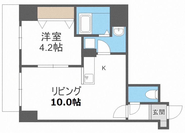 パークヒルズ中央２５の間取り