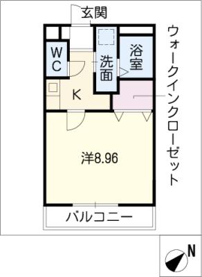 アンプルールリーブルＳｅｎIの間取り