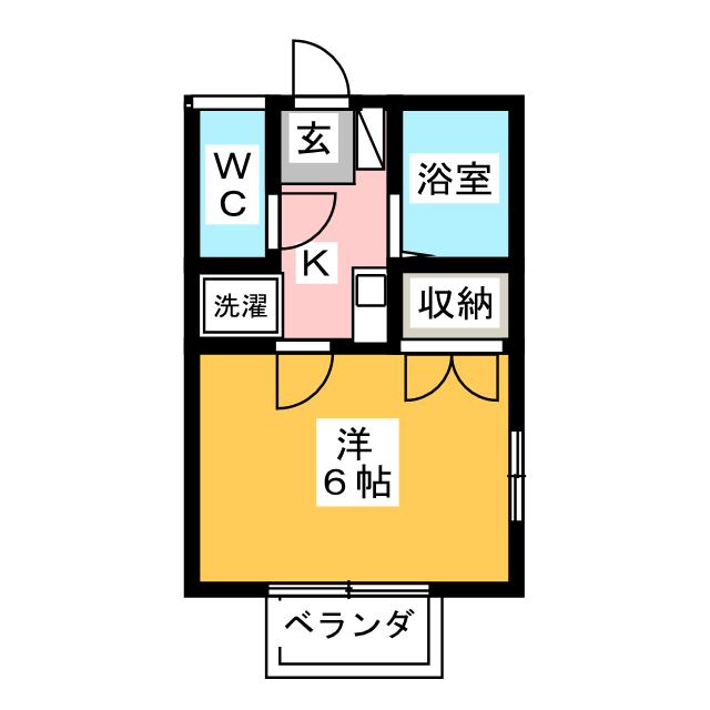 アゼリア柱　Ａの間取り