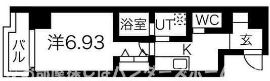 ヴァローレ枚方の間取り