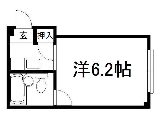 生駒ハイツの間取り