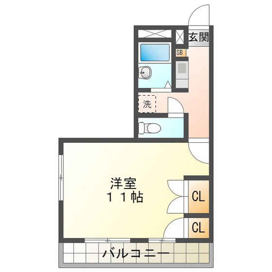 サニーコート千里の間取り