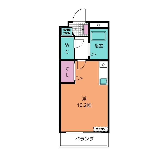 山之手通りＦＬＡＴの間取り