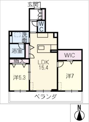 グランジーク　みなとの間取り