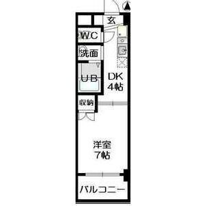 FULLHOUSE　YAGOTO (フルハウスヤゴト)の間取り