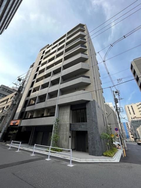 【中央区日本橋堀留町のマンションの建物外観】