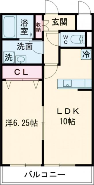 ジャンティの間取り