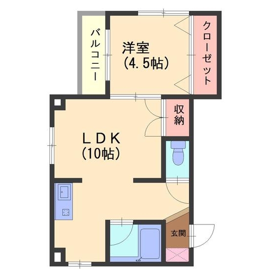 サントピア西大泉の間取り