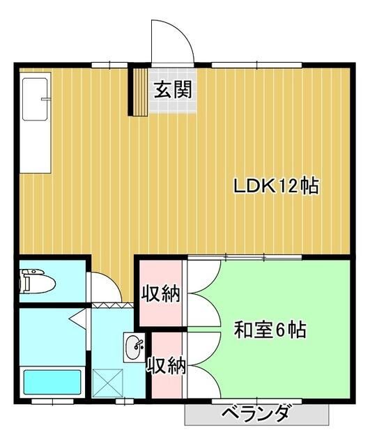 メゾンプラージュ豊岡の間取り