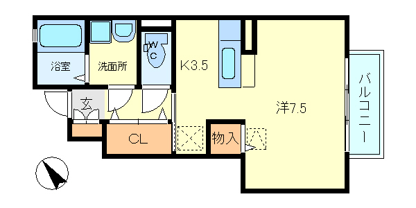 グランモア土山の間取り