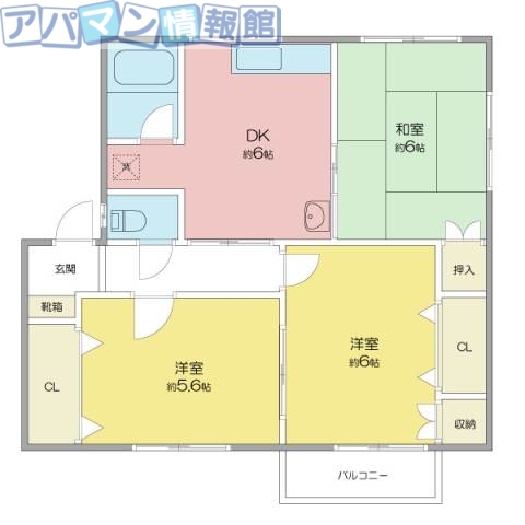 シティコーポIIIの間取り