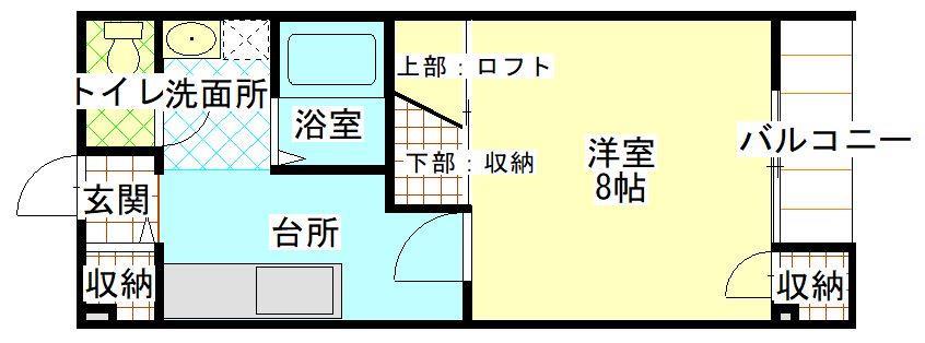 メゾン２１の間取り