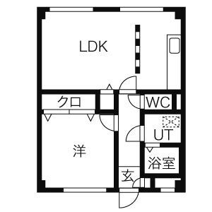 プロミネント石薬師の間取り