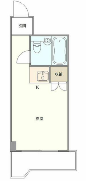 八王子市天神町のマンションの間取り