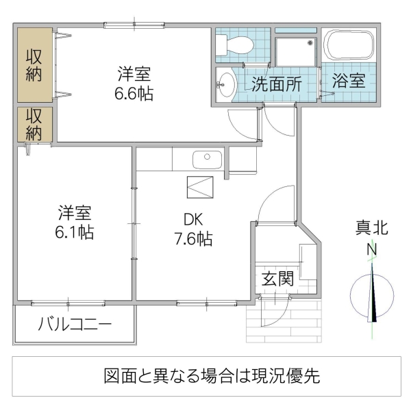 アネックスの間取り