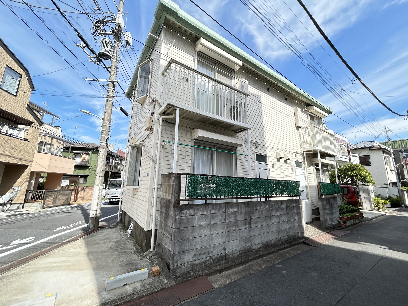 大田区西蒲田のアパートの建物外観