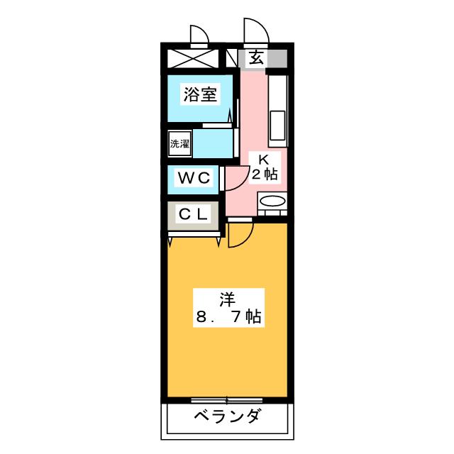 サンテラス東本郷の間取り