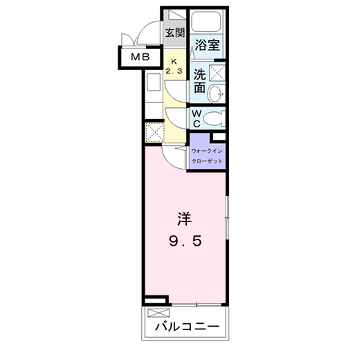 シリウス柏の間取り