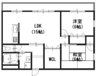 姫路市坊主町のマンションの間取り