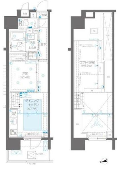 ＺＯＯＭ新宿御苑前の間取り