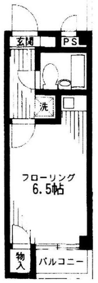 川崎市幸区南加瀬のマンションの間取り