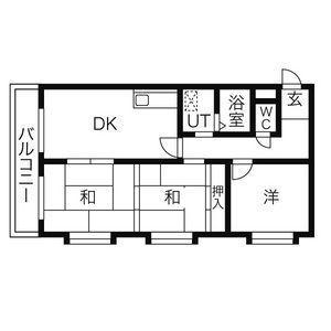 長久手市上川原のマンションの間取り