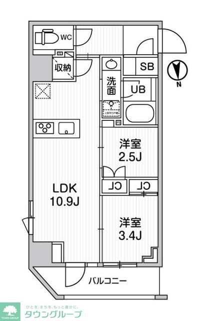 nido SHIN-OKACHIMACHIの間取り