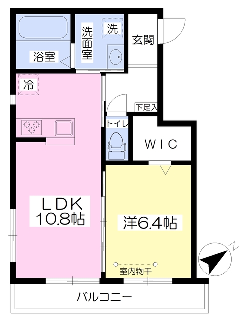 フォートレスかしわ台の間取り