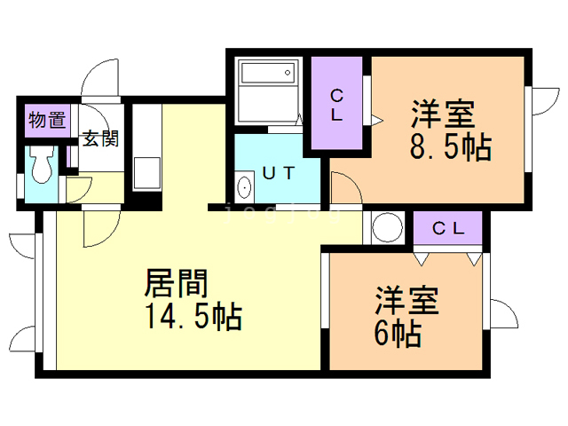 Perfume　roseの間取り