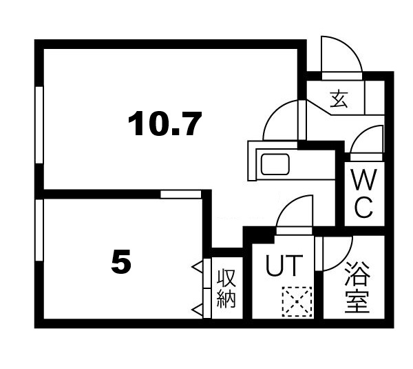 CABOSSひばりヶ丘の間取り