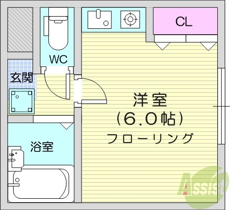 宮城野ASAビルの間取り