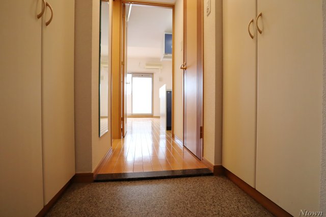 玄関　ゆったりとした玄関です