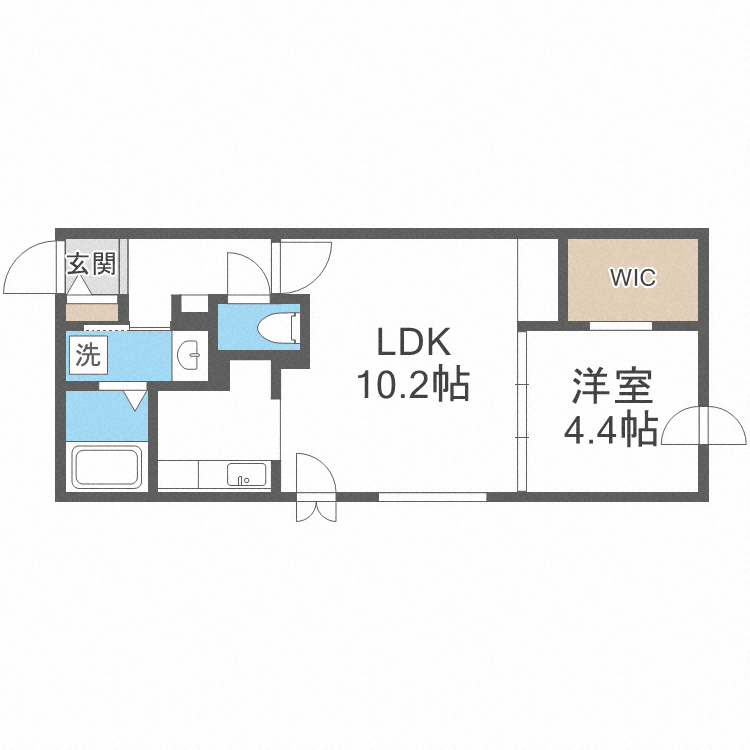 リフージョの間取り