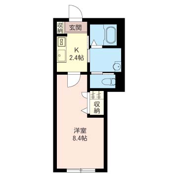 ラフォーレ市川の間取り