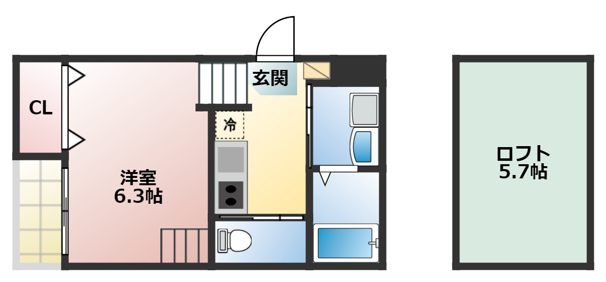 エルピーダの間取り