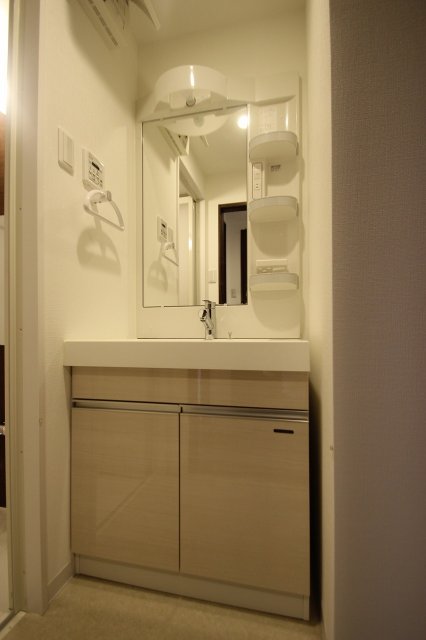 洗面設備　同物件別号室の写真です。