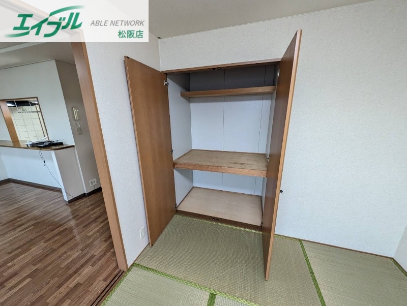 収納　同一物件の別部屋の写真です。