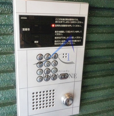 セキュリティ　オートロックです。