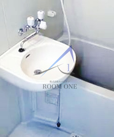 洗面設備　洗面台です。