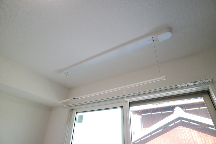 その他設備　室内物干し