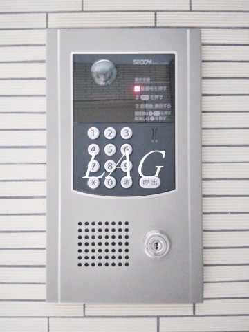 セキュリティ　オートロックです。