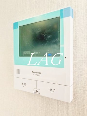 セキュリティ　モニター付きインターホンです。