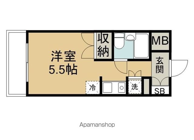 ＪＲ中央線 阿佐ケ谷駅 徒歩13分 4階建 築36年の間取り写真
