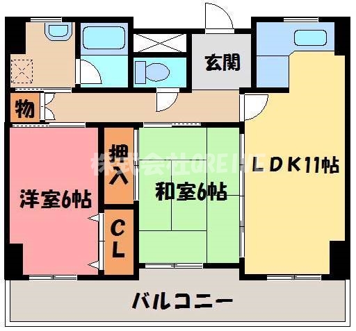 ライフコート草津の間取り写真