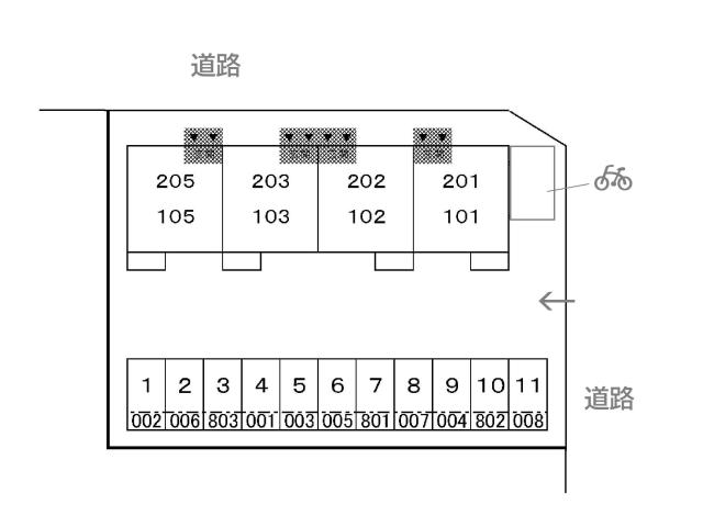 駐車場　駐車場